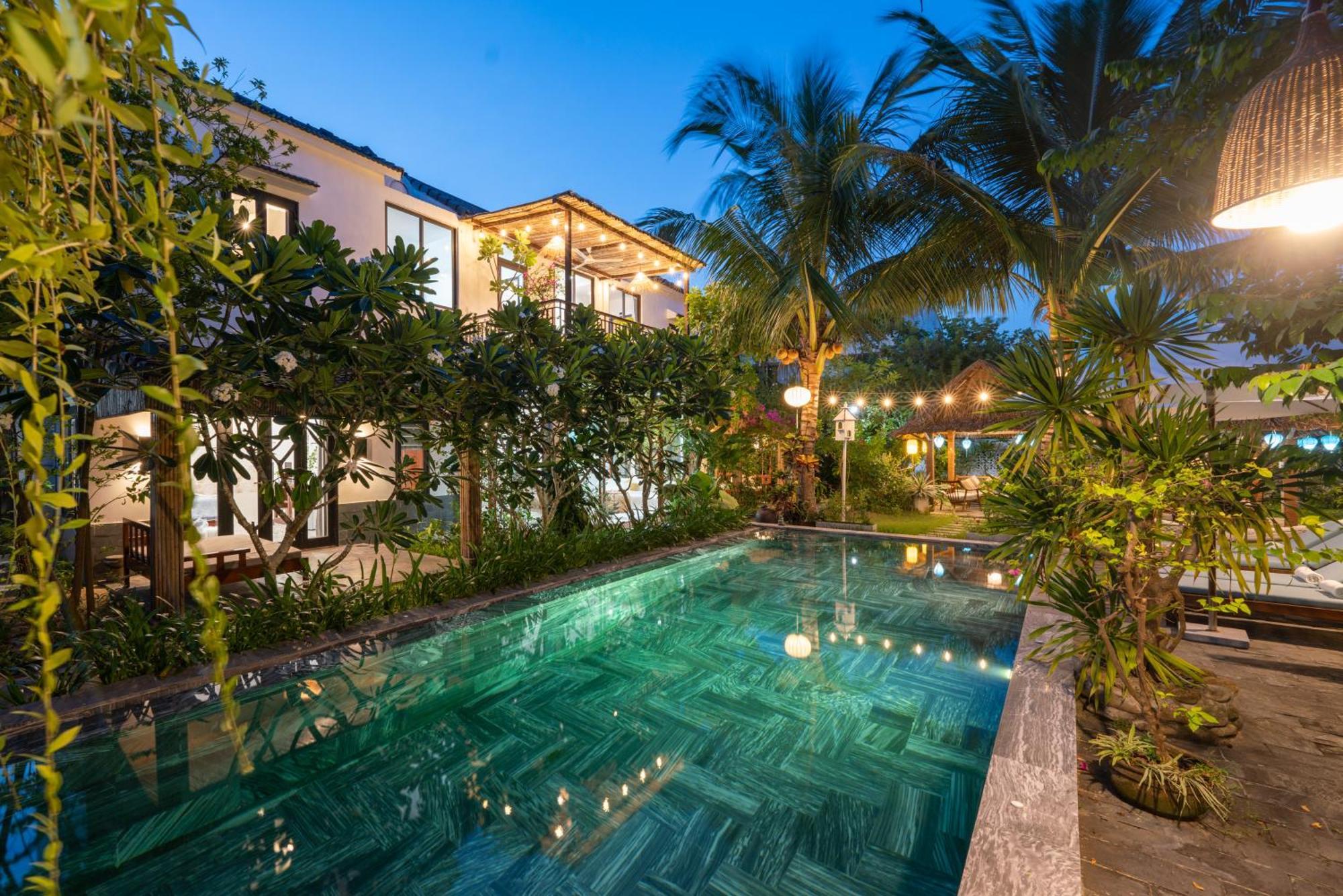 An Bang Garden Pool Villa Хой Ан Екстериор снимка