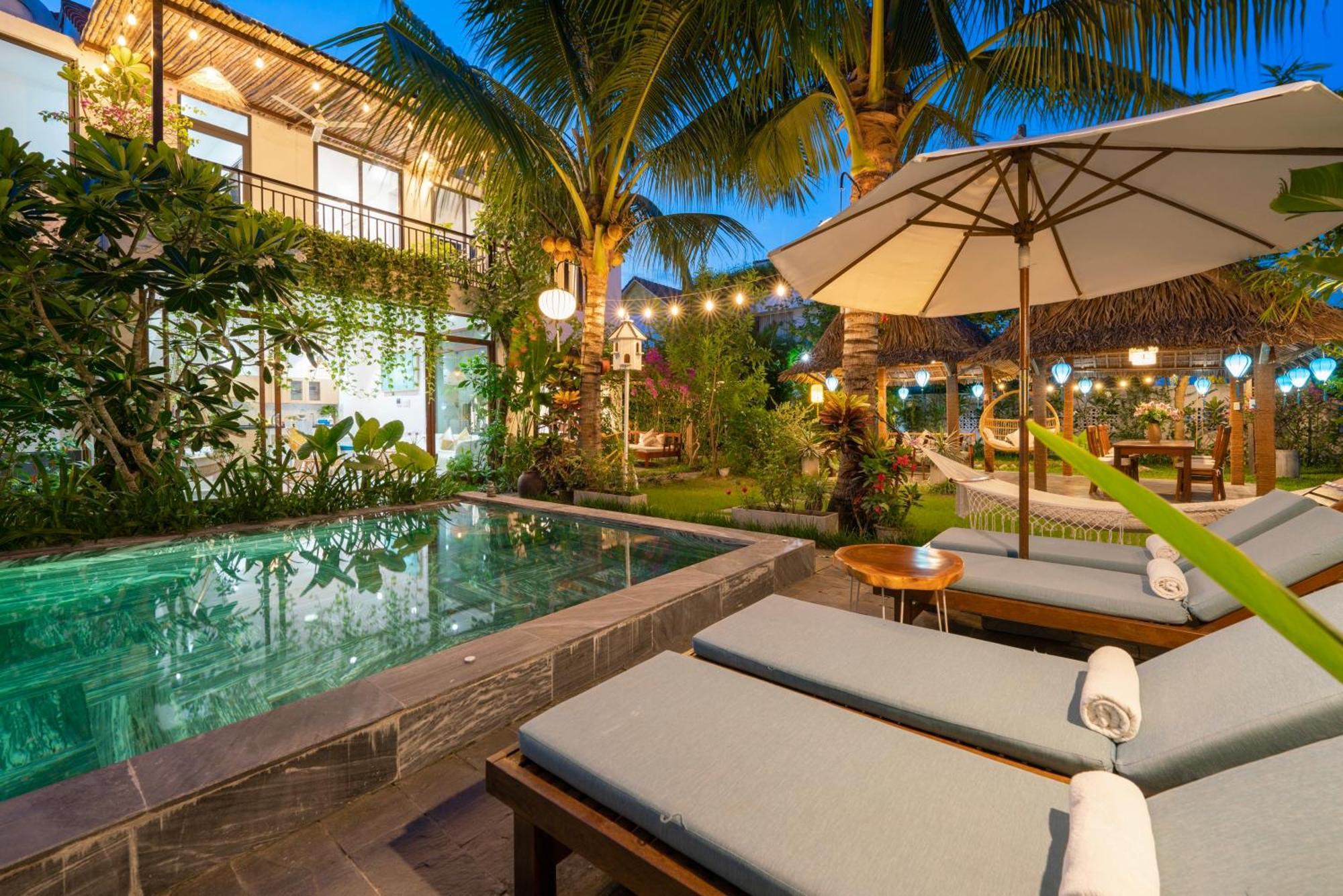 An Bang Garden Pool Villa Хой Ан Екстериор снимка