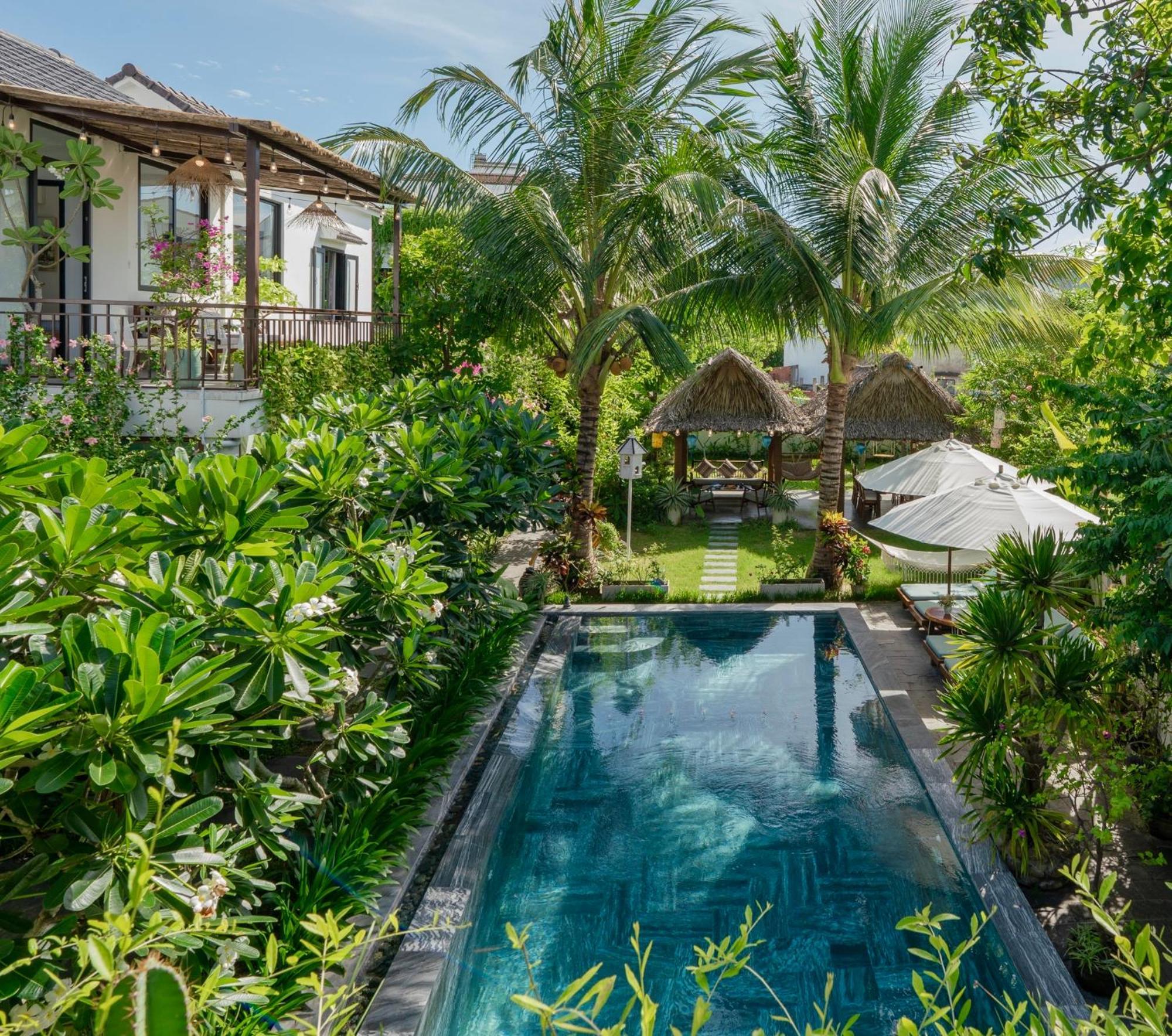 An Bang Garden Pool Villa Хой Ан Екстериор снимка